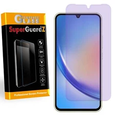 Anti Blue Light Tempered Glass Screen Protector For Samsung Galaxy A34 5G (2023)