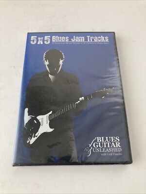 5x5 Blues Jam Tracks Blues Guitar Unleashed w.Griff Hamlin 2 CD: 5 Blues Styles