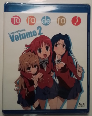 Toradora! Standard Edition Volume 2 (2-Disc Blu-ray) Anime Episodes 14-25 + OVA