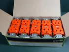 Leviton 5362-IG Orange 2-P 3-W Duplex Receptacles Qty 9 NOS Isolated Ground