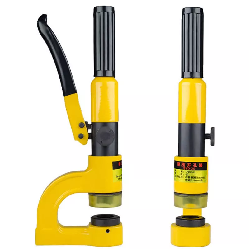Hydraulic sale hole punch