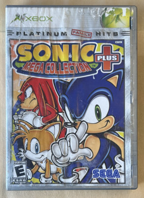 SONIC MEGA COLLECTION PLUS-XBOX-OPEN BOX-CIB-NOT TESTED