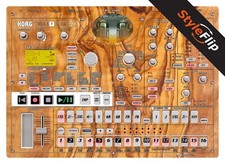 Korg Electribe SX ESX-1 Skin Wood 6 Protective Decal StyleFlip Skins