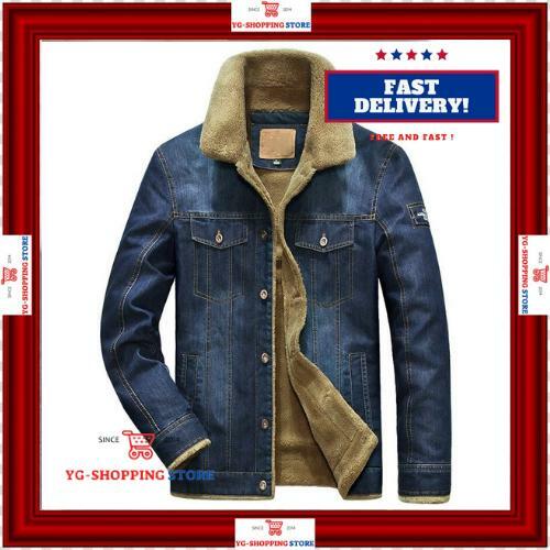 Casaca De Hombre Chamarra Jean Para Hombres Chaqueta De Mezclilla Otoño  Invierno | eBay
