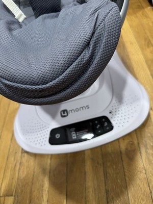 4moms MamaRoo4 Multi Motion Infant Swing/Seat - Dark Grey Mesh much