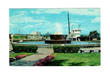 1961 Fountain Govt Park Freighter MacArthur Lock Sault Ste. Marie MI (PC389)