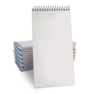 Reporters Notebook   Top Bound Spiral Notepad, Blank Cover Steno Note Book, P...