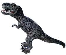 PVC Plastic WOW World NKOK Dinosaur Figure Posable Tyrannosaurus Rex Dino 9½" L