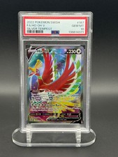 Pokemon TCG SWSH12: Silver Tempest #187/195 Ho-Oh V PSA 10