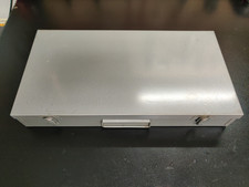 VINTAGE   Atco Metal 35mm Slide Storage Box   Holds 150 Slides   GOOD CONDITION