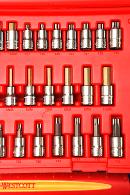 PCディスクセット Snap-on 37 PC Combination Drive Socket Driver Set 237HEXTORXST for