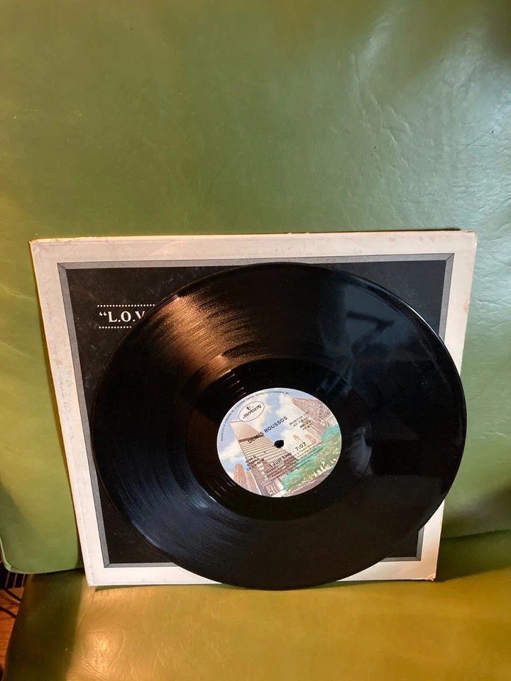 DEMIS ROUSSOS - L.O.V.E. LOVE Got A Hold Of Me 12" Vinyl Single PROMO 1978 VG+ - Image 2 of 3