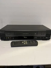 Toshiba W-614R VHS 4 Head VCR Video Cassette Recorder Player With Remote Vintage