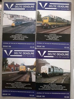 Deltic Deadline Magazine Nos: 189 192