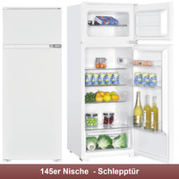 Einbau KüHlgefrierkombination SchlepptüR 145Er Nische KüHlschrank Gefrierfach