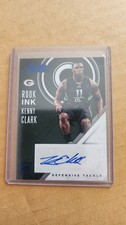 KENNY CLARK 2016 PANINI ABSOLUTE ROOKIE INK BLUE FOIL AUTO #32 