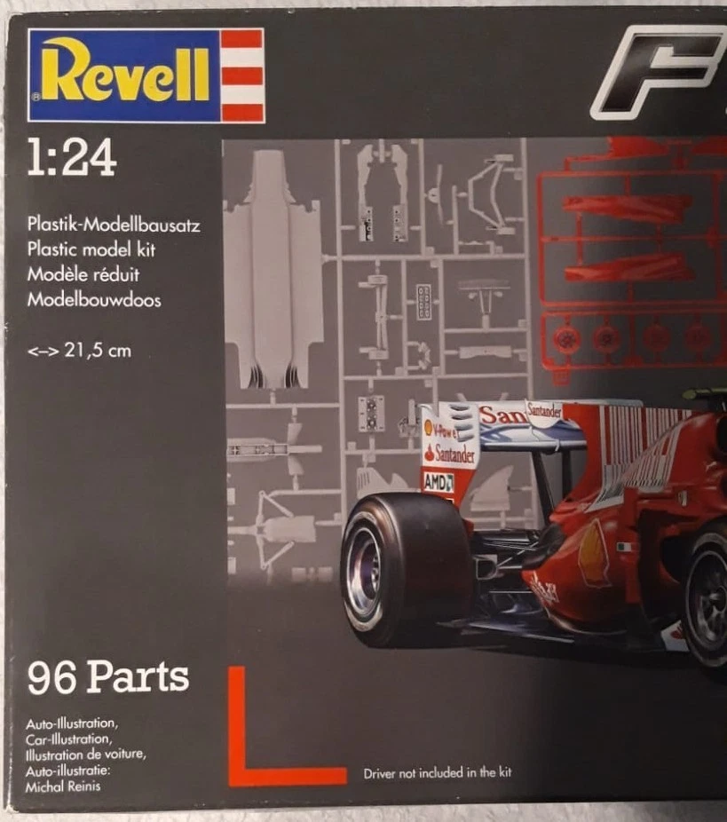 Revell - Nr. 07099 - Formel 1 - Ferrari F 10 im Maßstab 1:24 - Bild 2 von 4