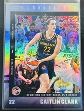2025 Panini Caitlin Clark Chronicled Exclusive Holo Foil #8 Rewriting History