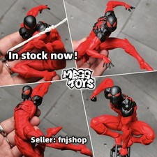 En stock Figura de acción MessToys Symbiote Spider-Man Kaine Parker juguete CT EN caja