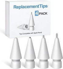 Replacement Tips for Apple Pencil Accessories - 4 Pack Mix Replacement Pencil Ti
