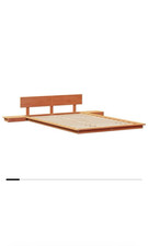 Image of Wooden Double Bed frame (excluding Mattress)