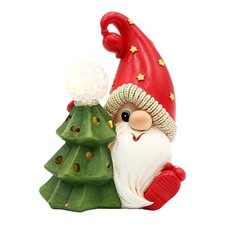 WICHTEL am Weihnachtsbaum beleuchtet LED Weihnachtsmann Beleuchtung Deko