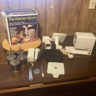 Moulinex The Kitchen Works Deluxe Model 308 Tested Works