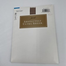 Hanes Absolutely Ultra Sheer Pantyhose Size E Barely There Style 707