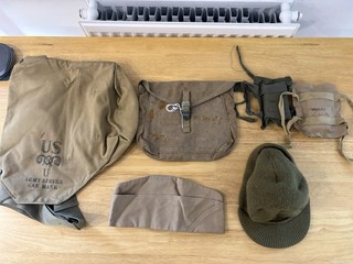 American US WW2 Mixed Lot Of Items (original & Reproduction)