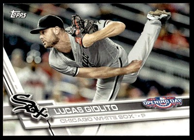 2017 Topps Opening Day #22 Lucas Giolito Chicago White Sox Baseball