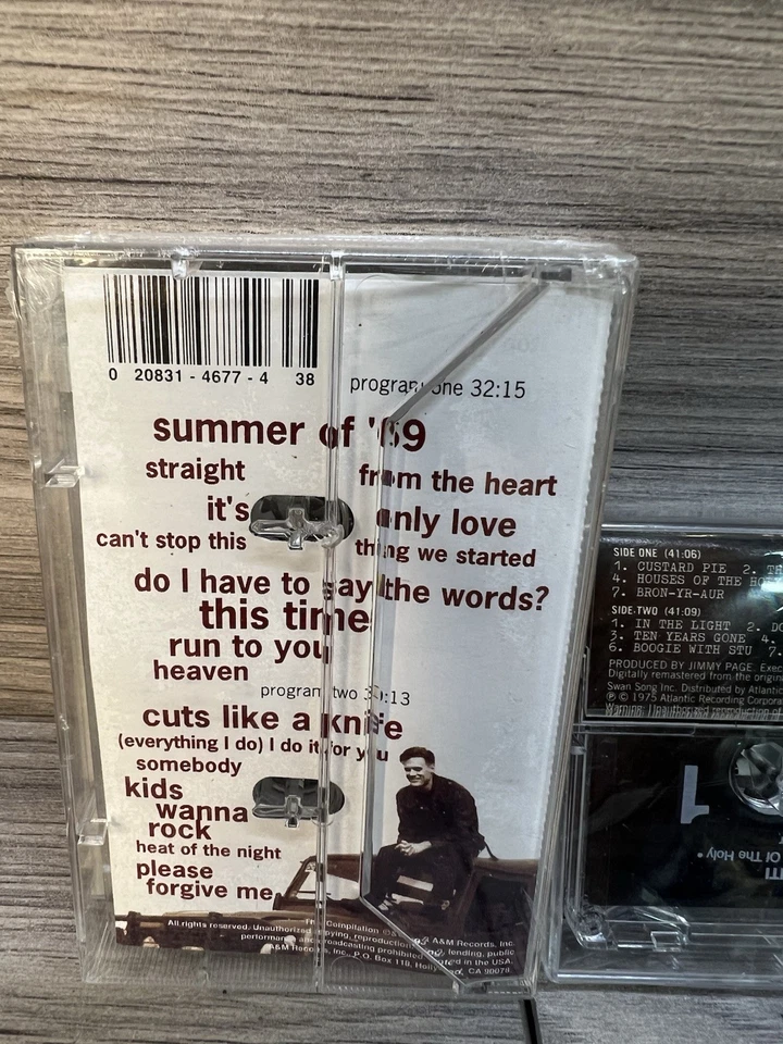 LED ZEPPELIN Physical Graffiti, KISS MTV Unplugged, BRYAN ADAMS So Far So Good - Image 4 of 4