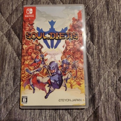 Souldiers Switch JP Spiel Pixel Art Action RPG Metroidvania Japan Neu / TEYON