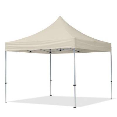 TOOLPORT Pop up canopy 10x10 ft Portable Cream Event Tent Aluminium ~CLEARANCE