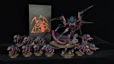 COMMISSION painted Tyranid Red Terror Kill Team Warhammer 40k