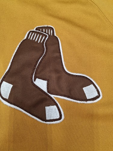 Giacca Boston Red Sox MLB Stitches stile pista zip adulto grande baseball - Foto 2 di 6