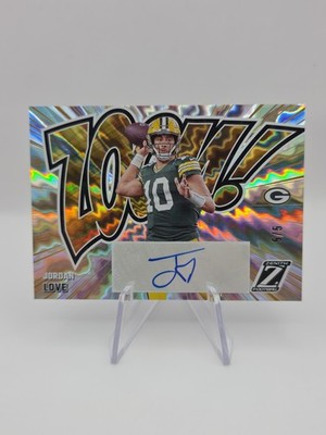 2024 Panini Zenith Jordan Love Zoom Auto Gold Lightning 5/5 Packers