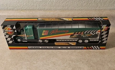 #ad Vintage 1997 Team Menard Indy Car V 6 Transporter Collectors Edition 1 48 Toy $29.98