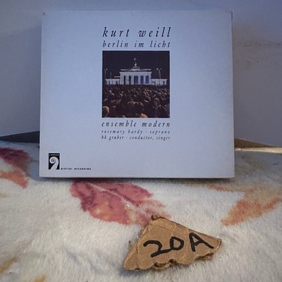 Kurt Weill   Berlin im Licht CD 1990 Classical Largo 514 Germany