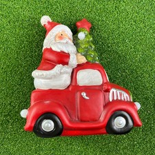 Vintage Ceramic Decoration Truck and Santa Clause Shape