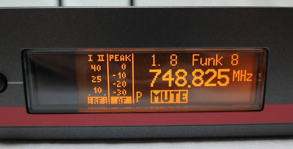 Sennheiser EM 100 G3,C-Band,734-776 MHz True Diversity Receiver Empfänger EW 100 - Bild 3 von 4