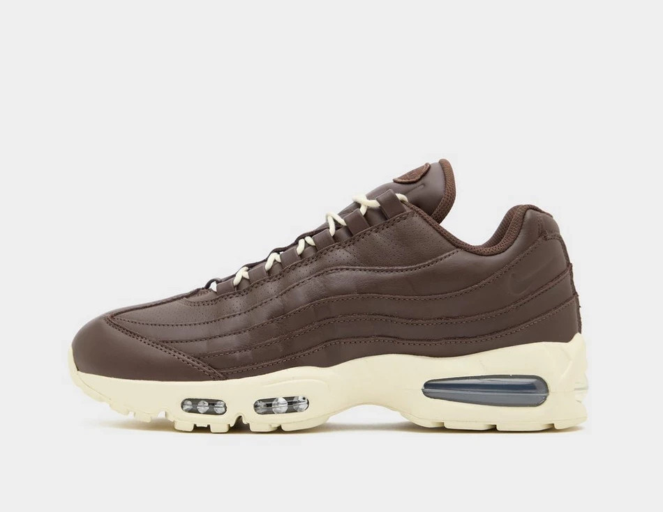 Nike Air Max 95 Leather Brown Mens