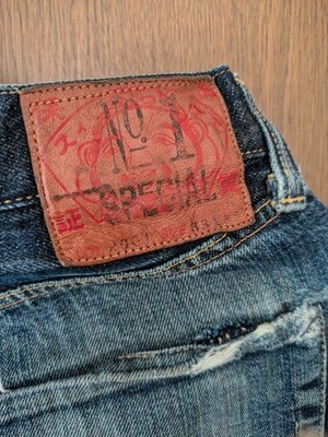 Evisu Denim Pants Heavy Ounce No.1 Special 20oz 33inch Used | eBay