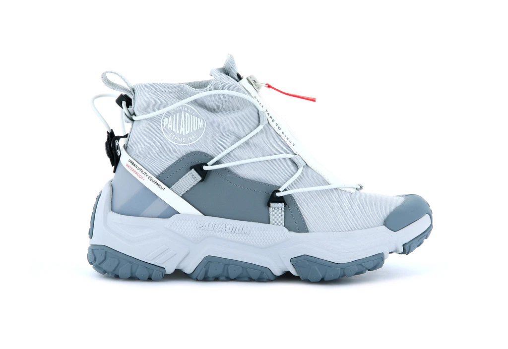 Palladium L\'Originale Unisex Off Grid Waterproof Boots M-5, W-6.5 Gray Amazon.com | Palladium Men main image 4