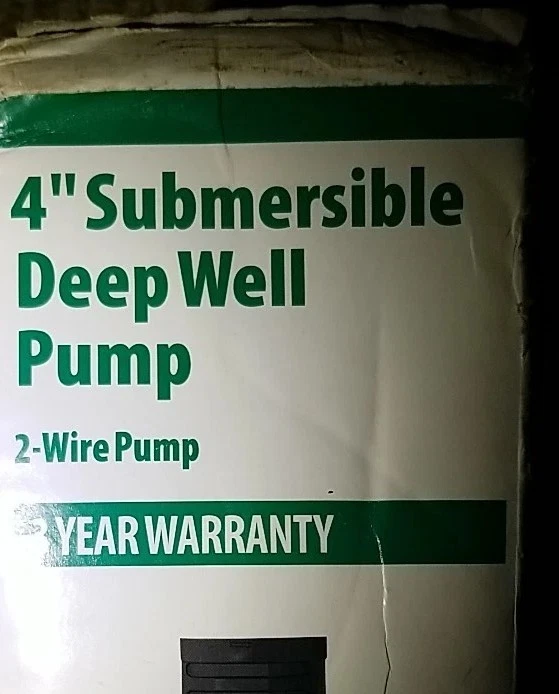 Bomba de pozo sumergible Flotec FP2222-12 4" 3/4hp 10GPM 230V 2 hilos 9STG REPUESTOS  Foto 3 de 4