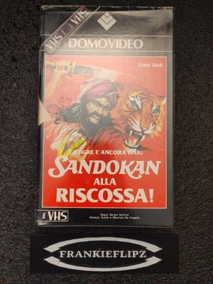 La tigre è ancora viva: Sandokan alla riscossa!  RARE VHS