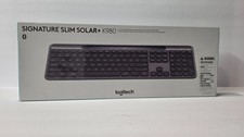 Logitech Signature Slim Solar+ K980 Keyboard - Bluetooth - 920-013755