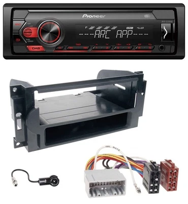 Pioneer DAB 1DIN MP3 AUX USB Autoradio für Chrysler PT Cruiser 300C Dodge Jeep C - Bild 1 von 4