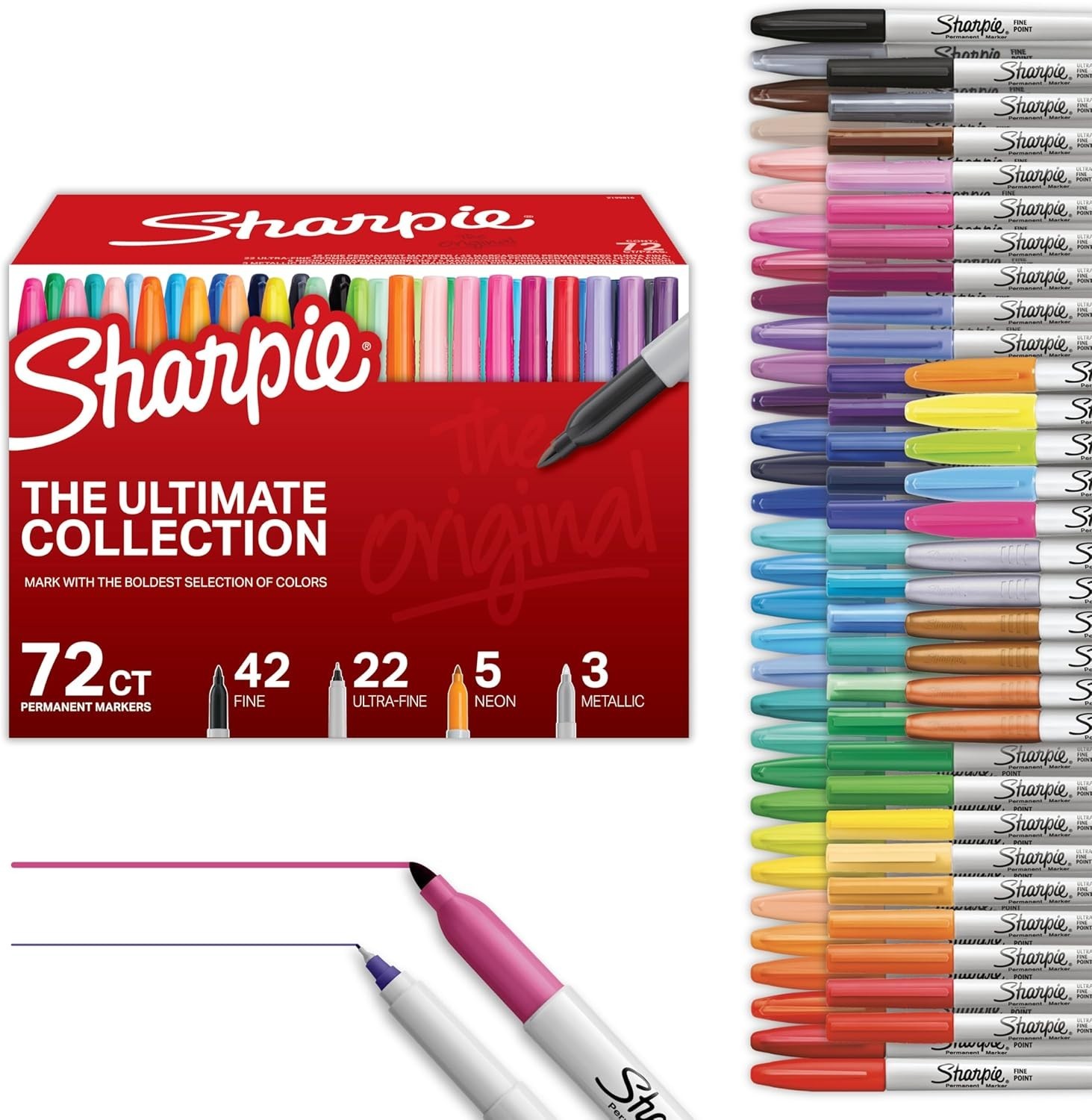 Ultimate Collection Ultra Fine And Fine Tip Markers