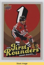 2025 Chicago Blackhawks Centennial First Rounders Grant Mulvey #FR-1 READ 1t2e
