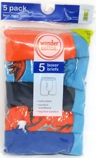Wonder Nation, Boys Size M 8 Boxer Briefs, 5 Pack.